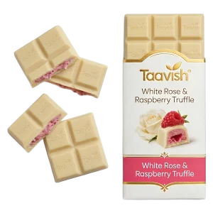 Blush Rose Truffle – White Rose & Raspberry